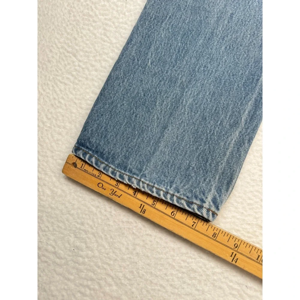 Levi's Jeans Mens 36 Fits 34x29 Blue 509-0217 Denim Orange Tab